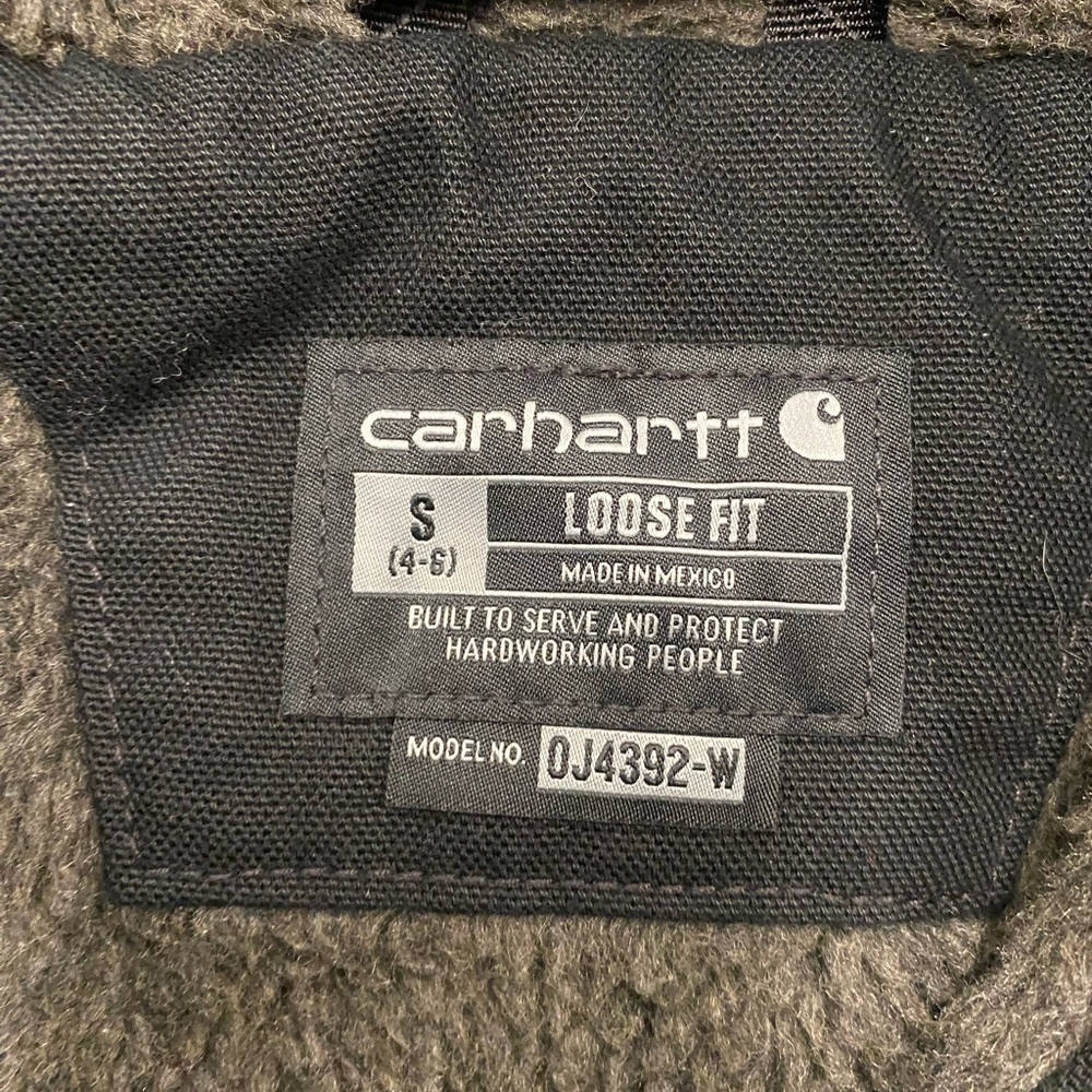 Carhartt Black Bag with Yellow Logo